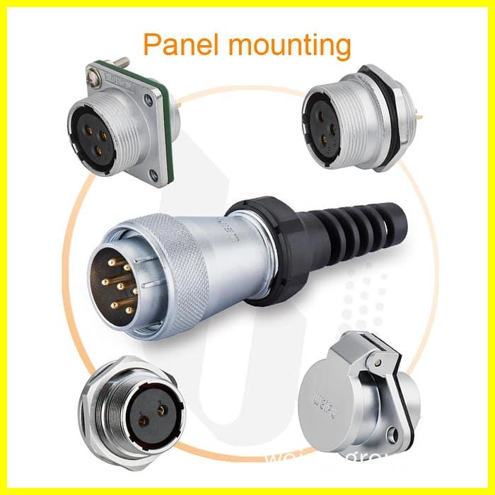 WF-TX Plug with strain relief 3 - WEIPU