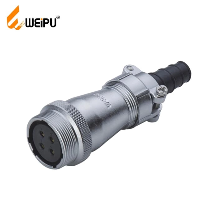 WF-ZIB Series In-line receptacle with cable clamping plates IP65 1 - WEIPU