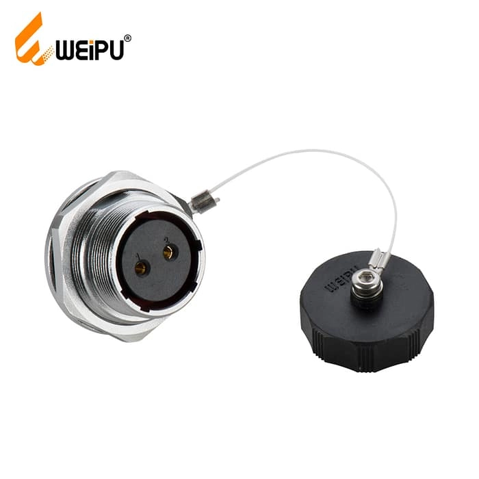 WF-ZMQ Series Front-nut-mount receptacle 1 - WEIPU