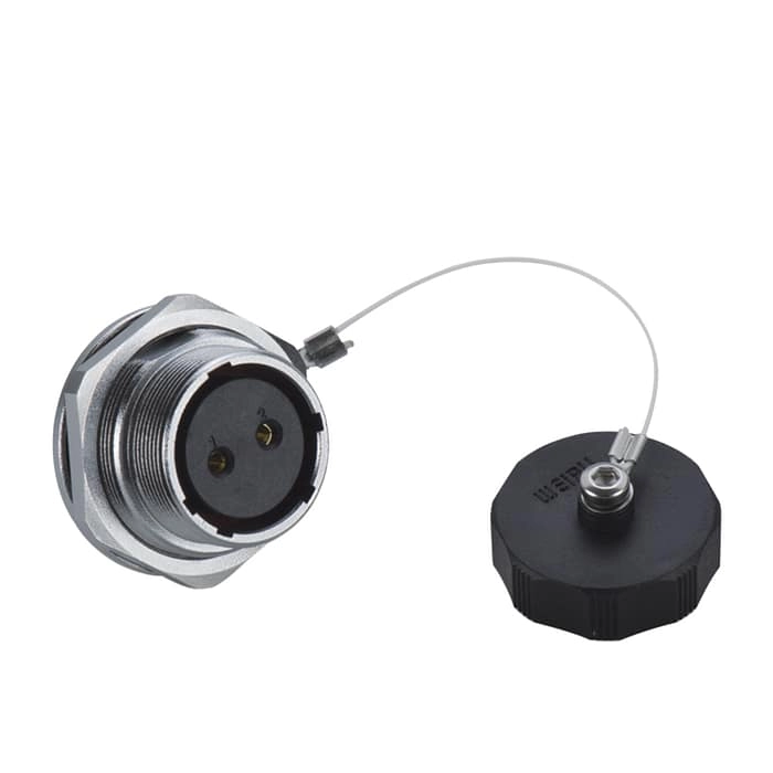 WF-ZMQ Series Front-nut-mount receptacle 2 - WEIPU