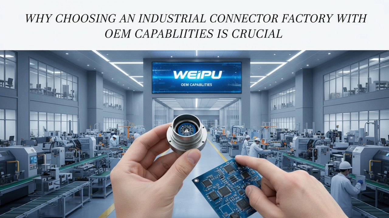 Why Choosing an industrial connector factory with OEM Capabilities is Crucial - WEIPU