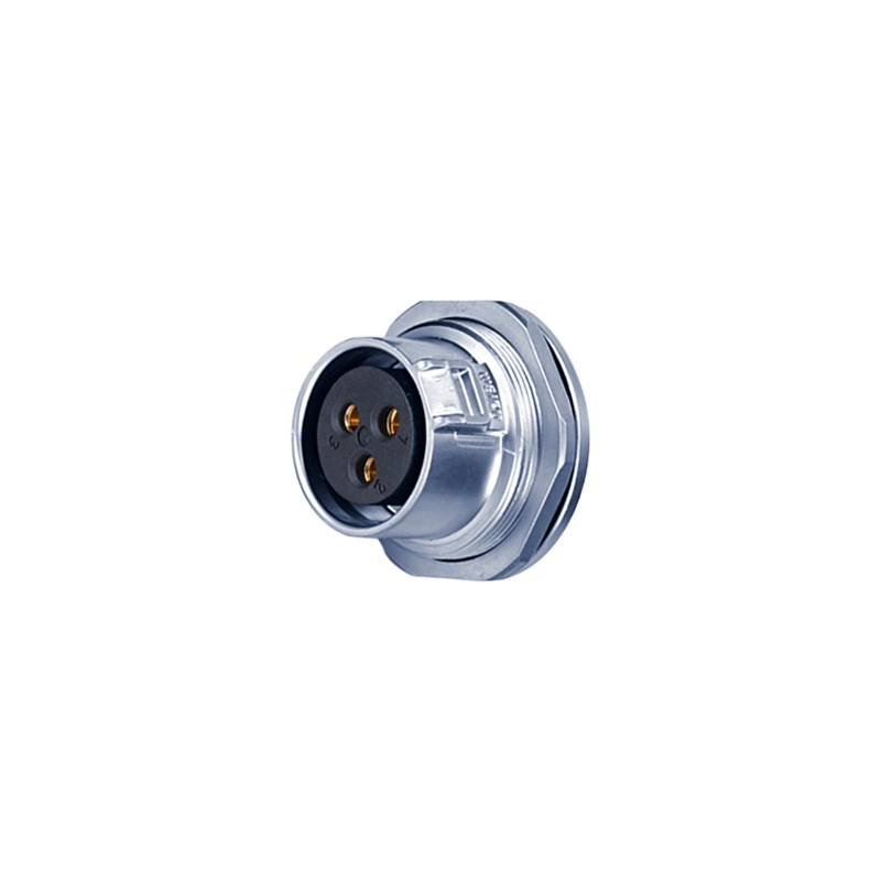 WK20 ZMQP IP rated circular industrial connector female receptacle for automation equipment wiring - WEIPU