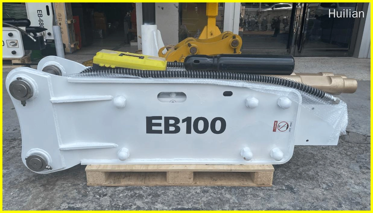 HL100 Hydraulic Rock Breaker For 11-16 Tons Excavator