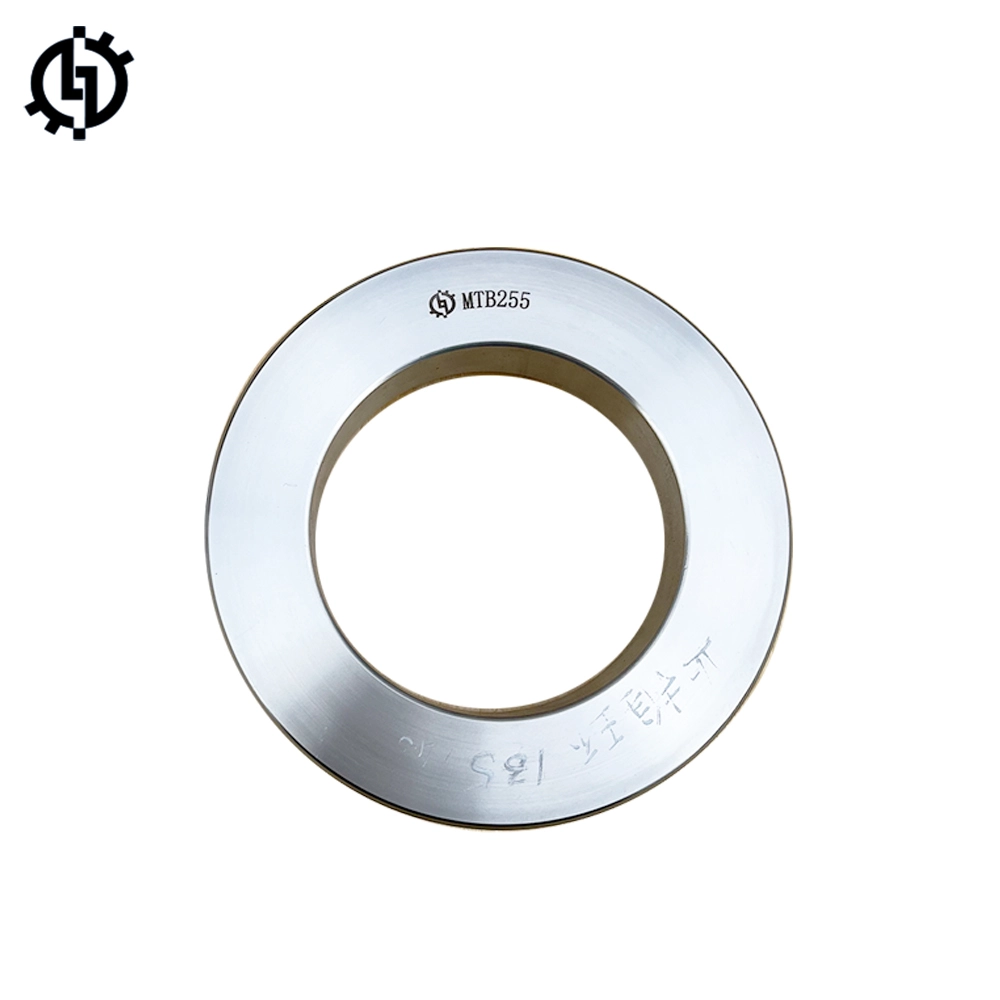 MTB255 Thrust Bushing: A metallic ring component.