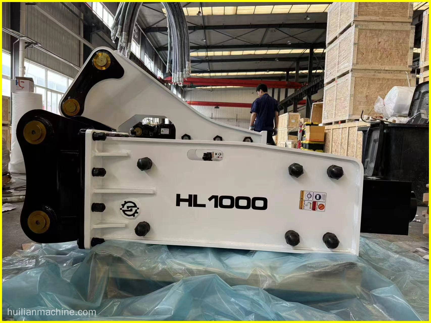 HL100 Hydraulic Rock Breaker For 11-16 Tons Excavator