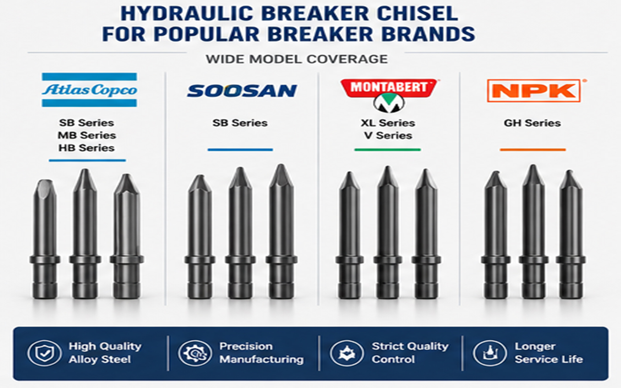 Atlas Copco  Soosan  Montabert  NPK