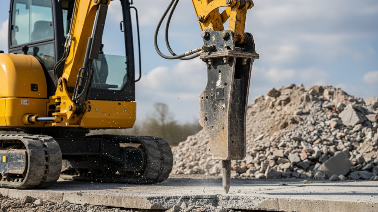 breaker for mini excavator