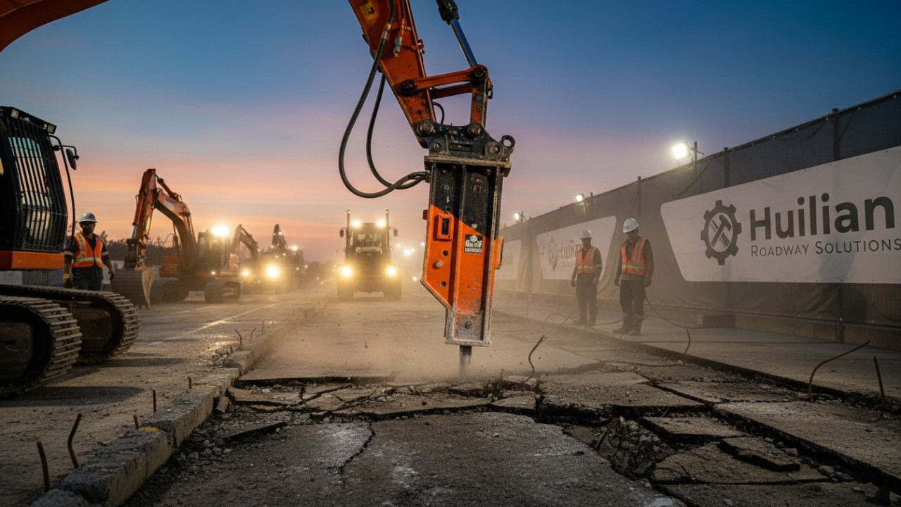 breakers for road demolition