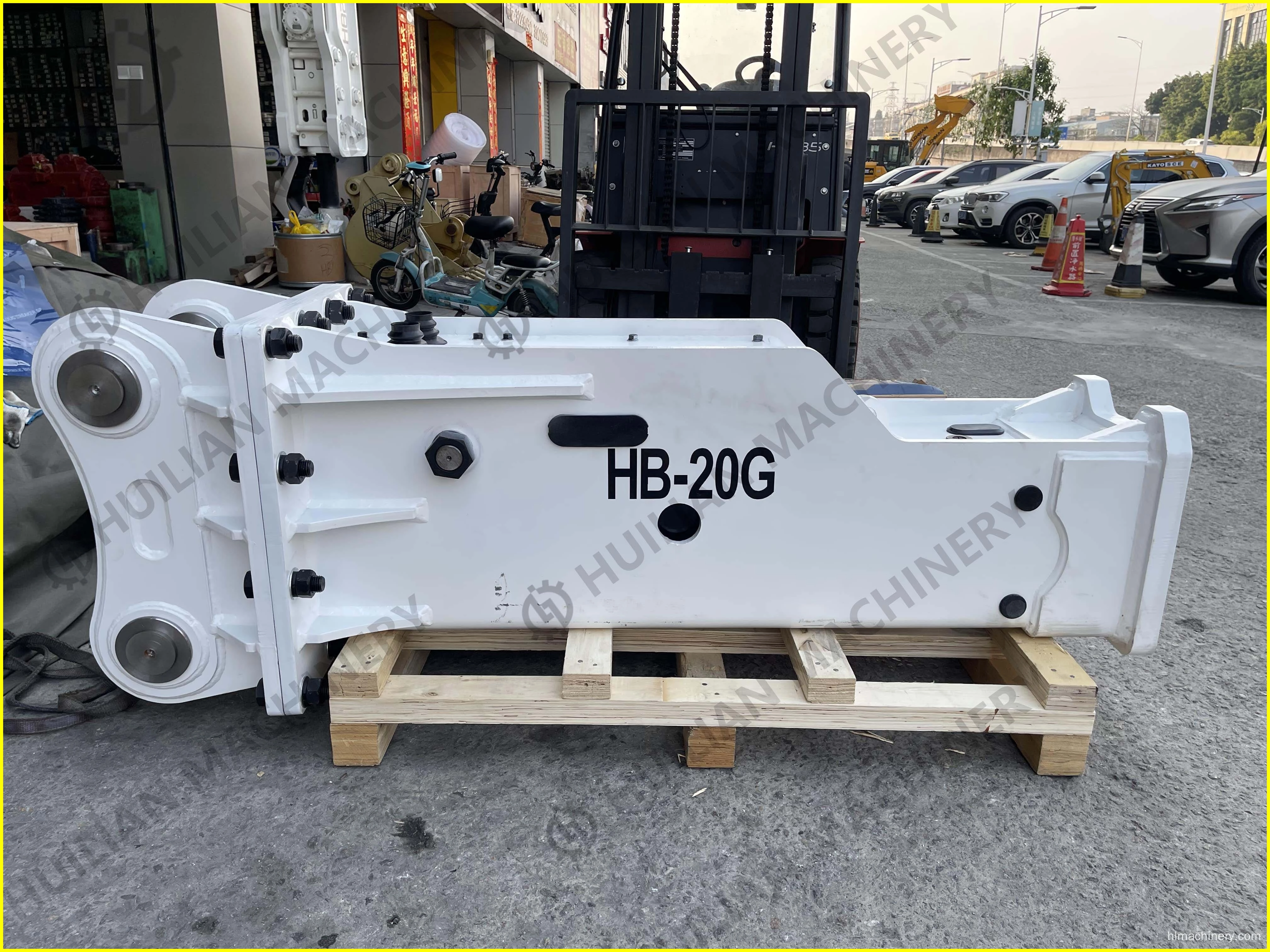 HB20G Box type hydraulic hammer breaker