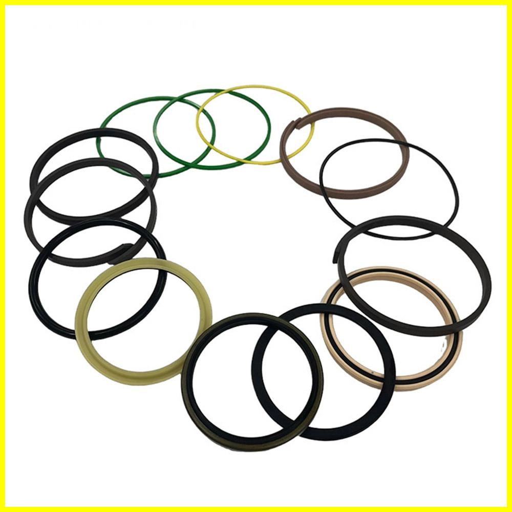 Excavator seal kit: assorted O-rings and seals.
