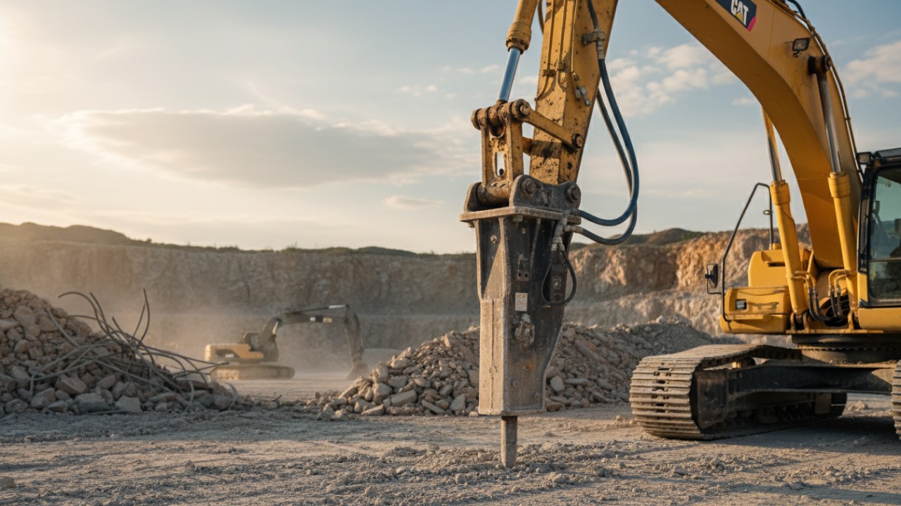 excavator parts hydraulic breaker