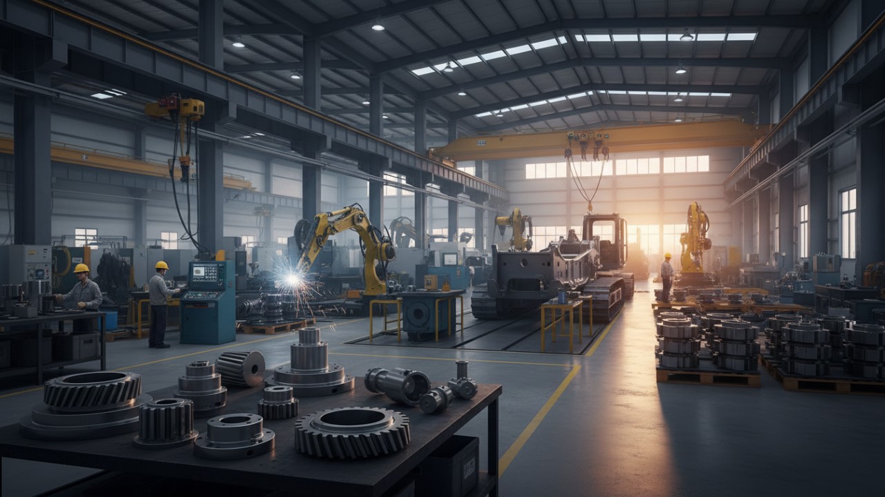 excavator spare parts makers