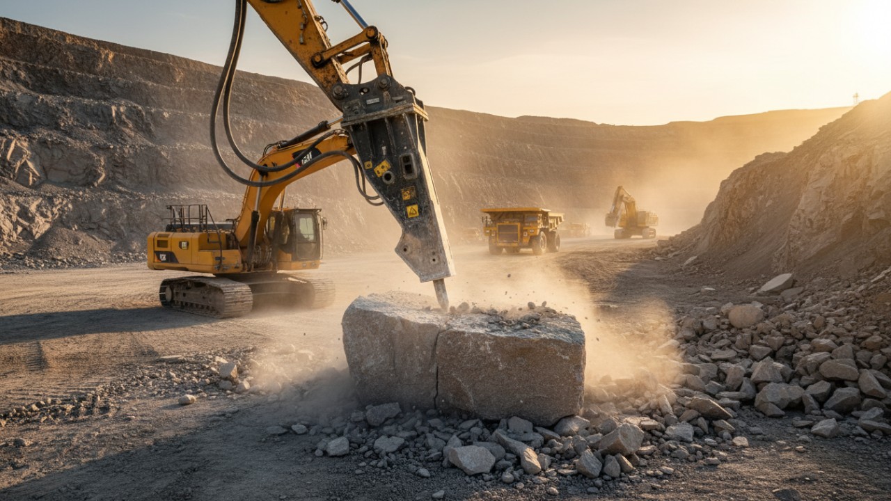heavy duty rock breaking equipment