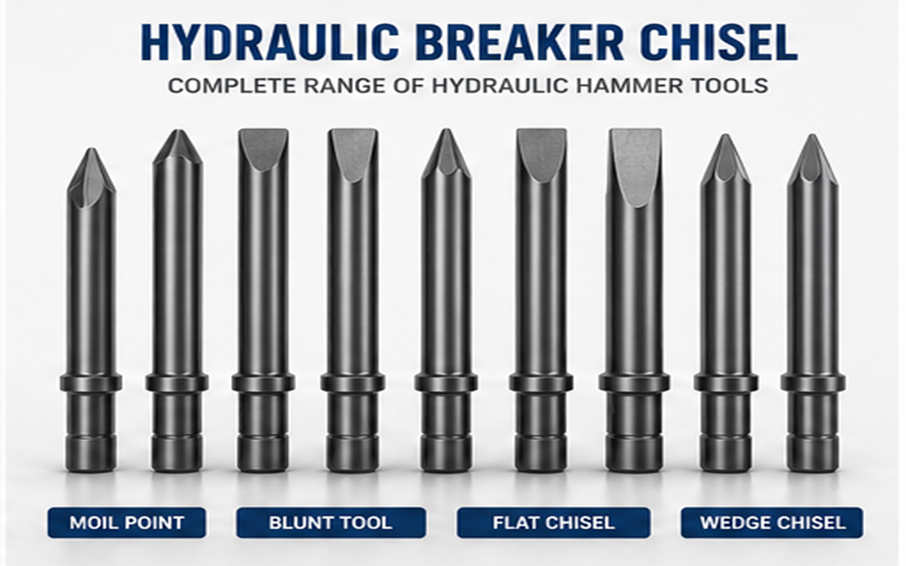 Hydraulic Breaker Chisel Product Range