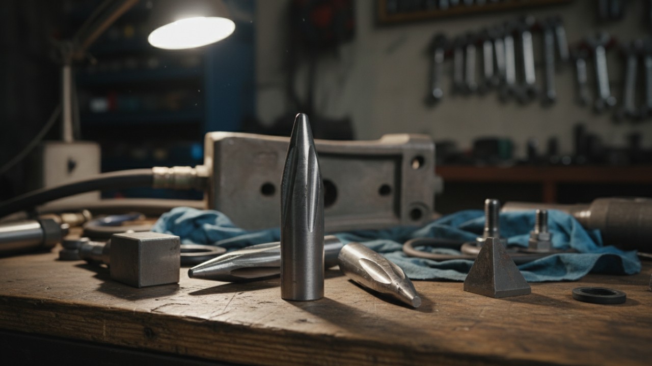 hydraulic breaker spare parts chisel