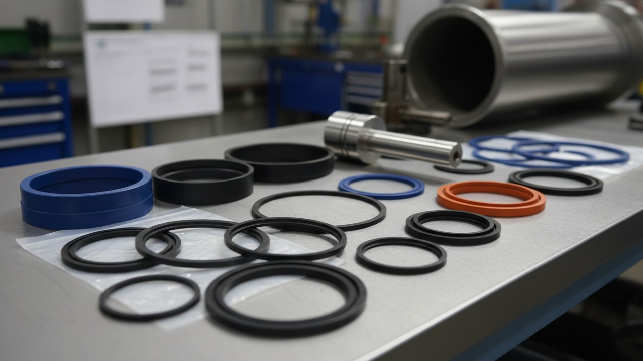 sellos de reparación de cilindros hidráulicos