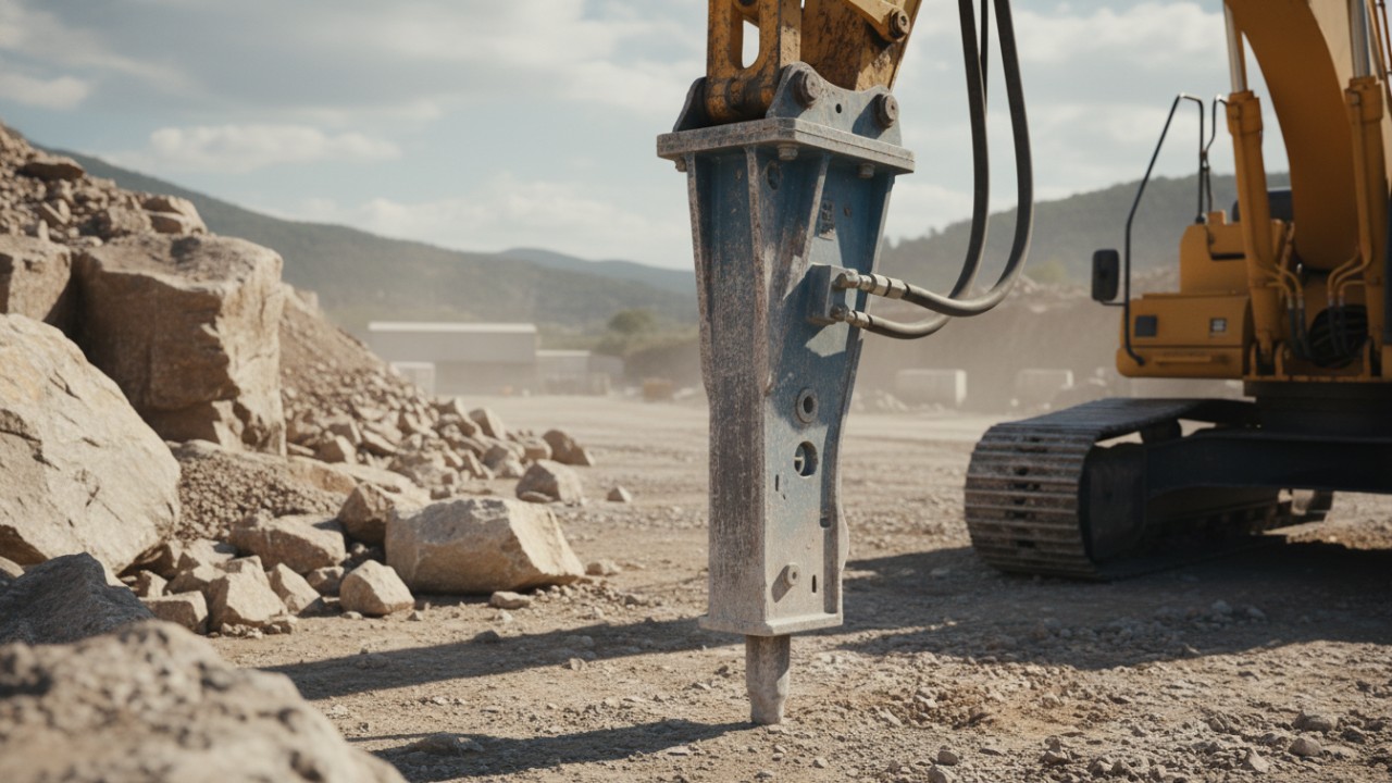 martillo rompedor de rocas hidráulico