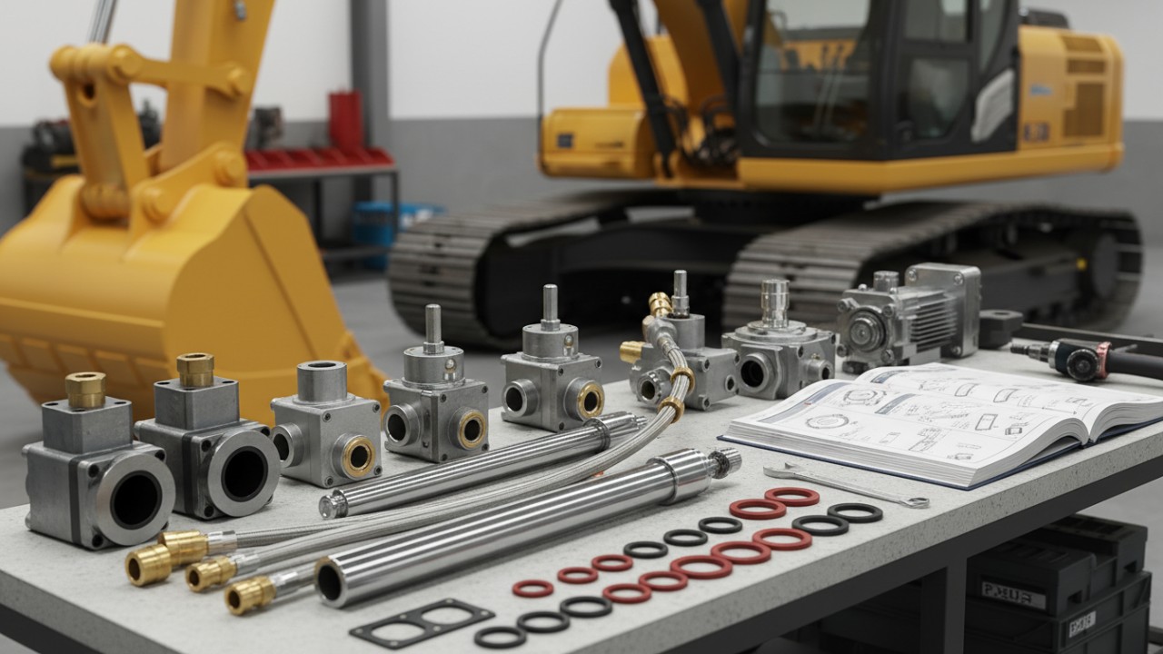 hydraulic system replacement parts