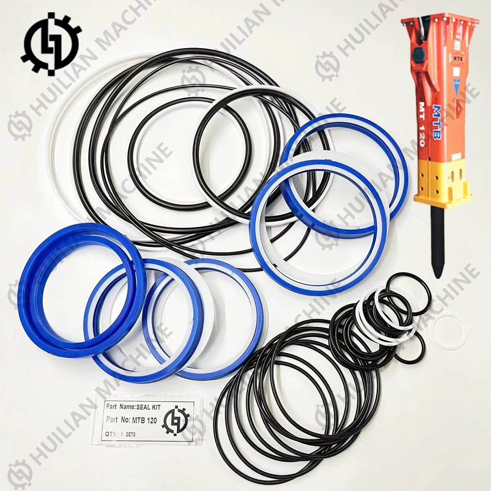 MTB120 hydraulic rock breaker seal kit