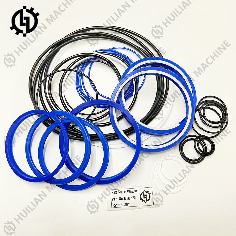 MTB170 construction machine rock breaker oil seal kit