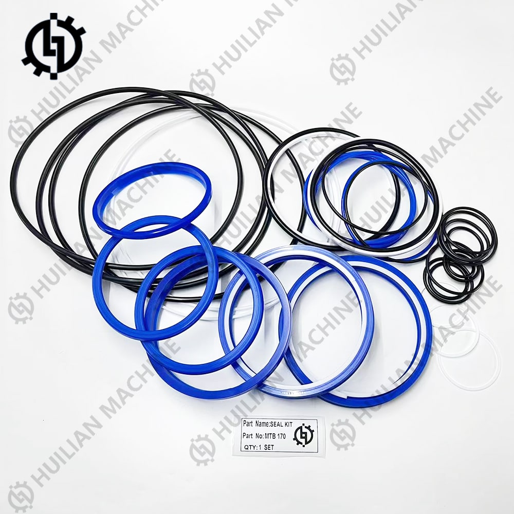 MTB170 construction machine hydraulic breaker seal kit