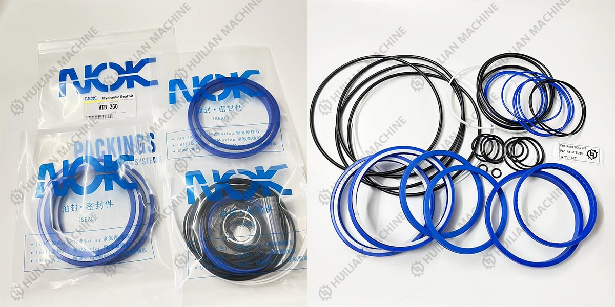 MTB250 excavator rock breaker seal kit