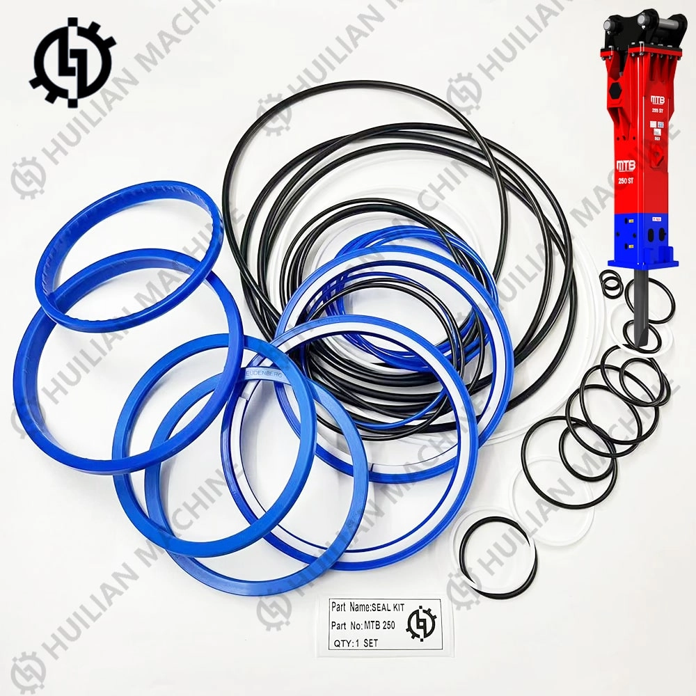 MTB250 hydraulic rock breaker seal kit