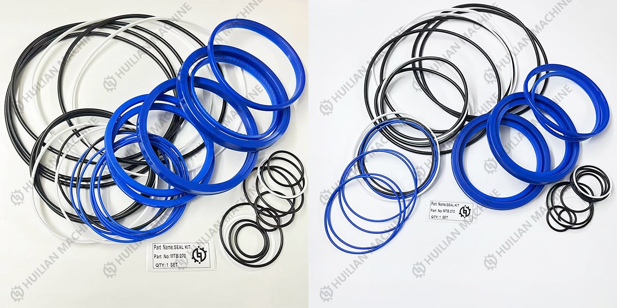 MTB270 hydraulic hammer rock breaker oil seal kit
