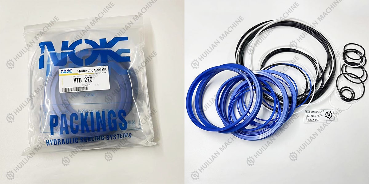 MTB270 excavator hydraulic rock breaker repair kit