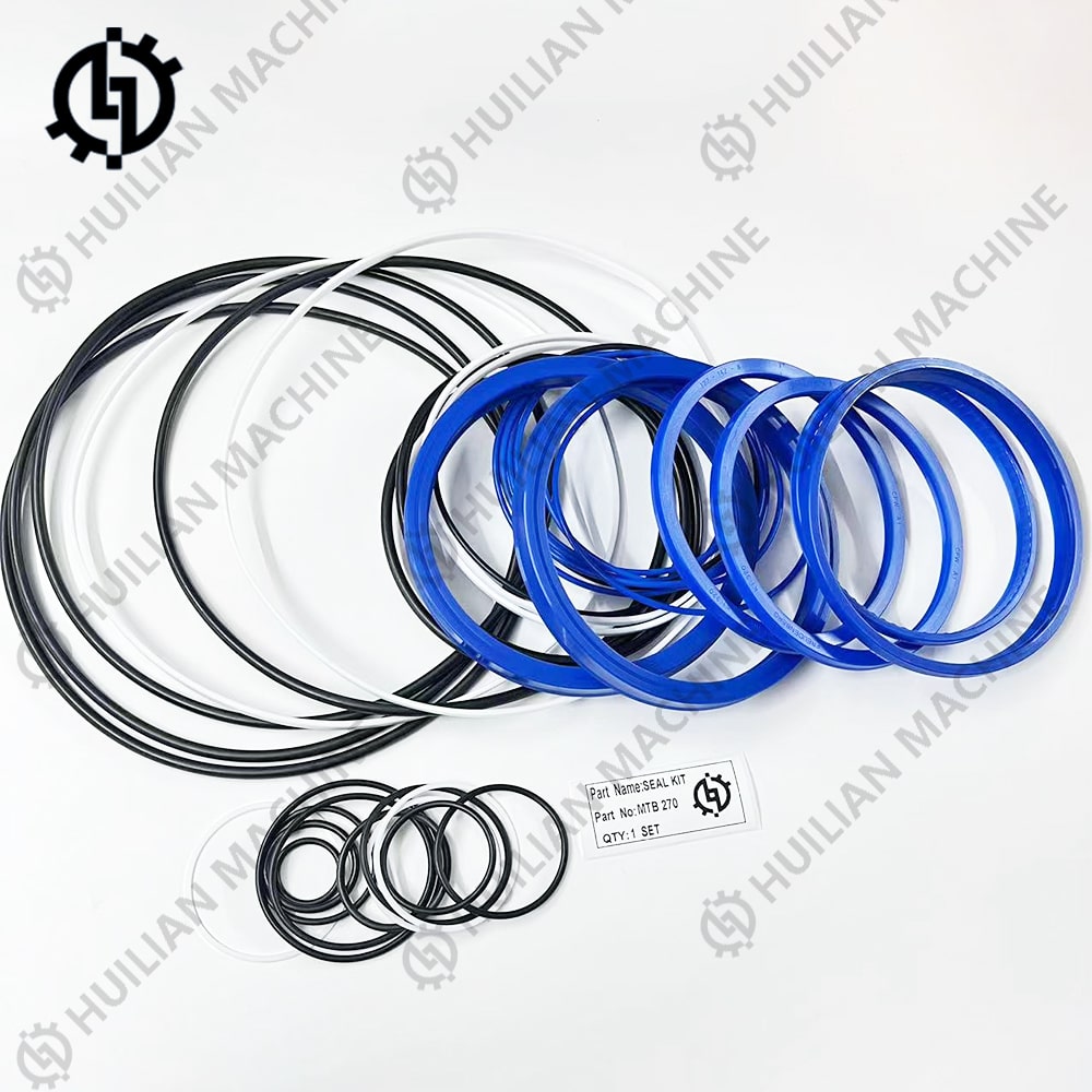 MTB270 excavator hydraulic breaker hammer oil seal kit