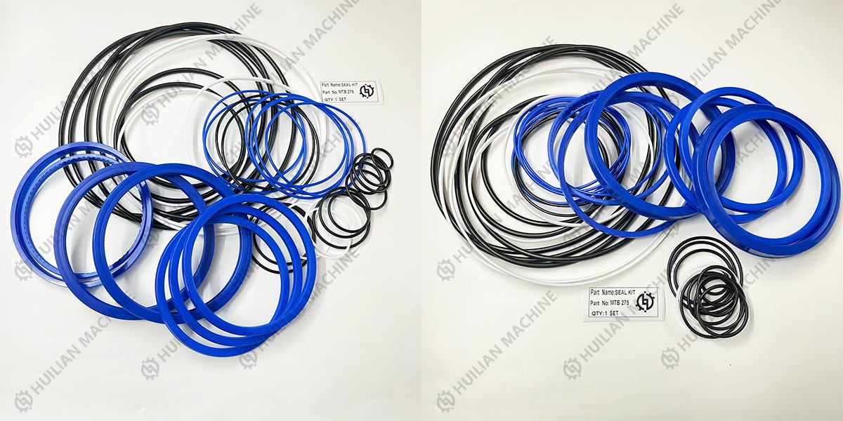 MTB275 hydraulic excavator rock breaker oil seal kit