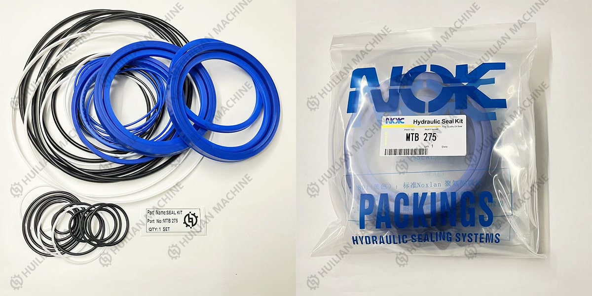 MTB275 hydraulic hammer rock breaker repair kit