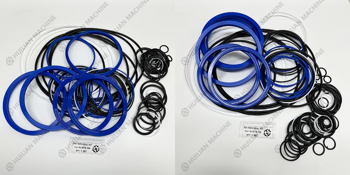 MTB365 excavator hammer breaker oil seal kit