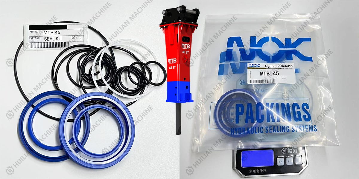 MTB45 excavator hydraulic hammer oil repair kit