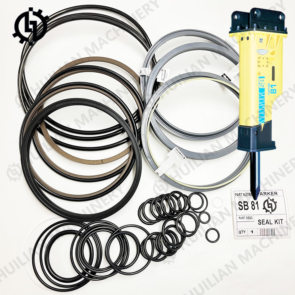 parker SB81 hydraulic breaker seal kit for soosan hydraulic rock hammer.