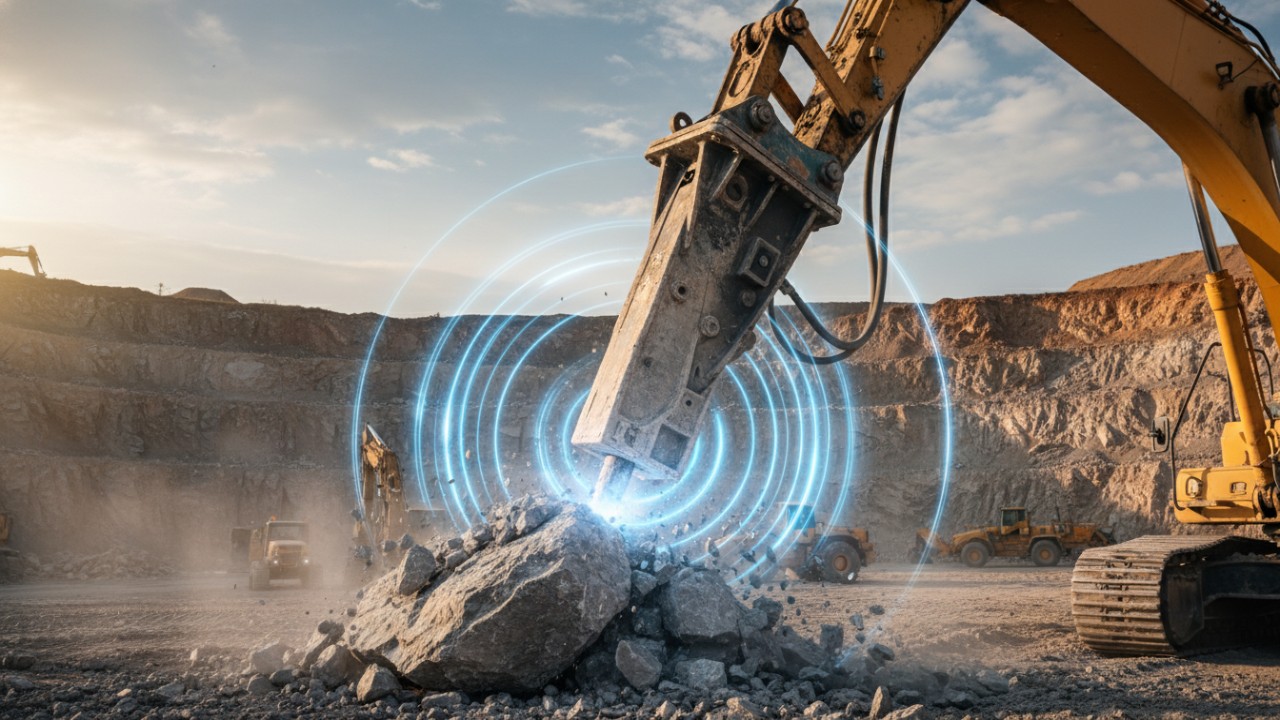 rock breaker impact energy