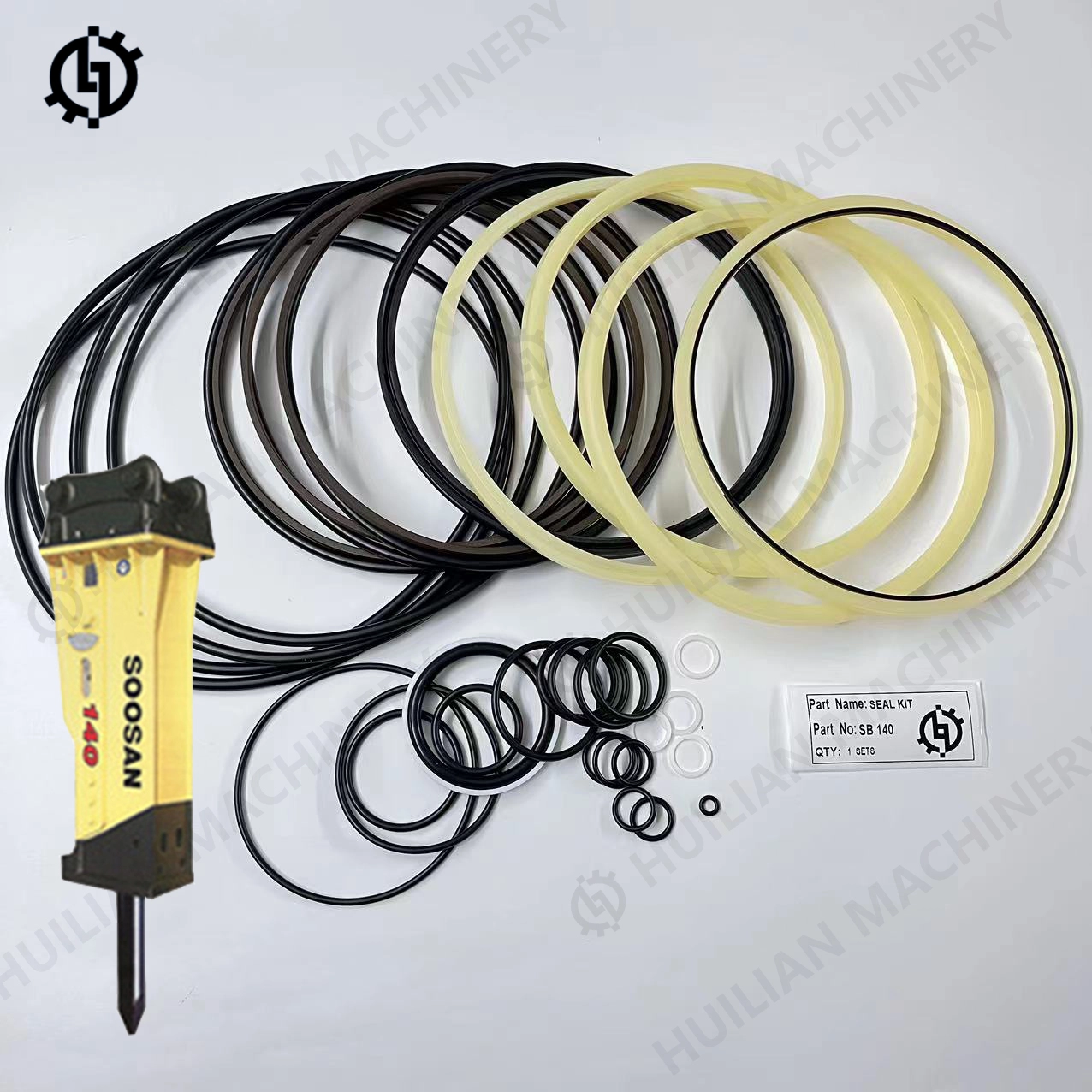 SB140 seal kit for Soosan SB140 hydraulic breaker