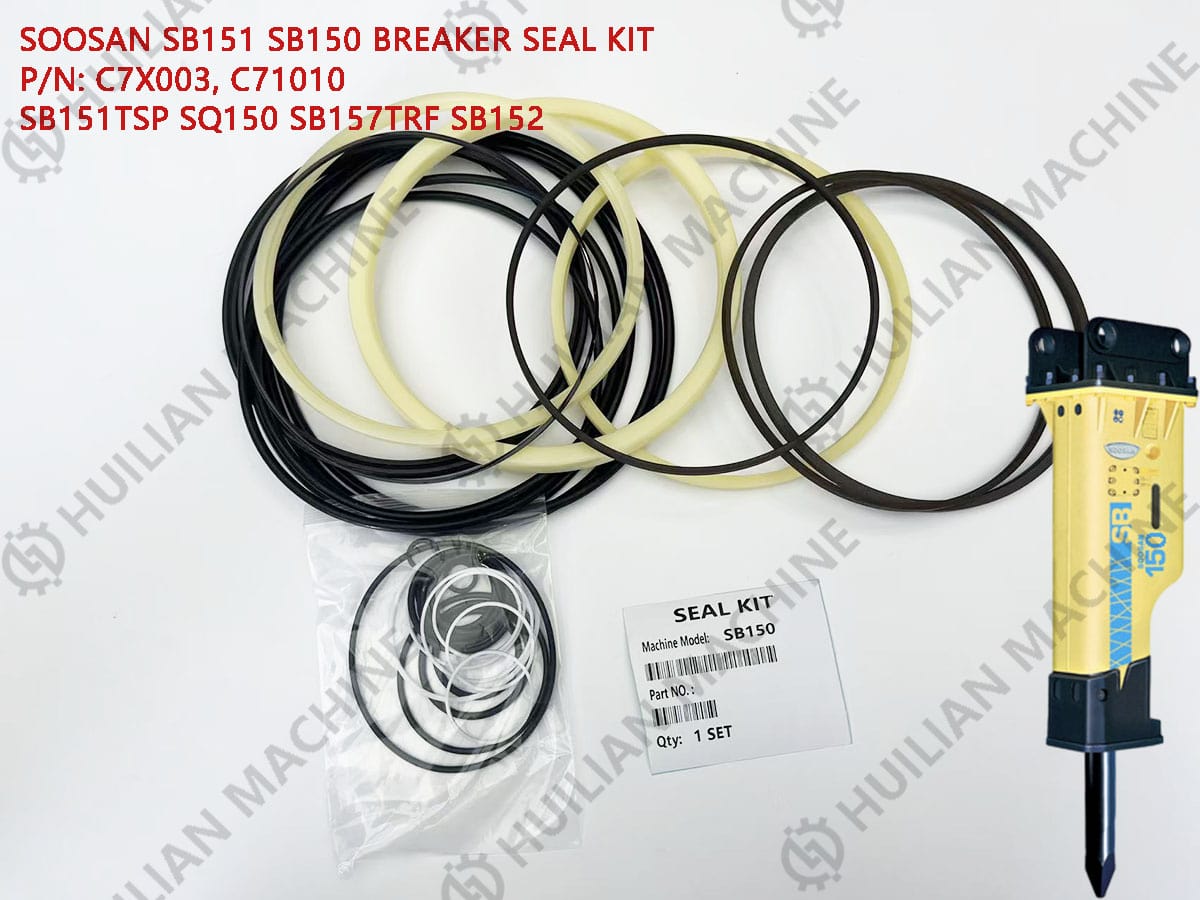 SB150 excavator hydraulic hammer nok seal kit