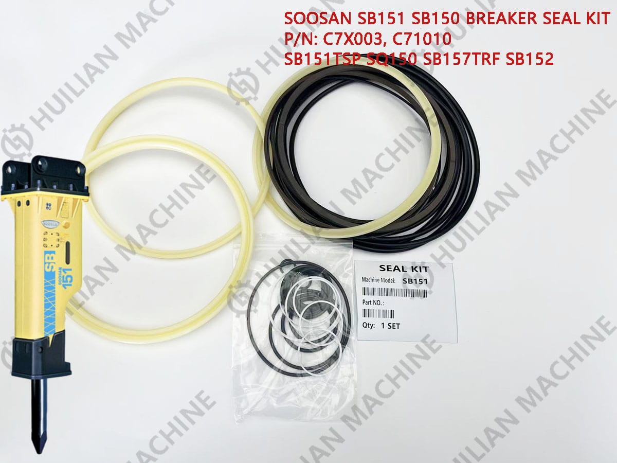 SB151 excavator parts breaker nok oil seal kit