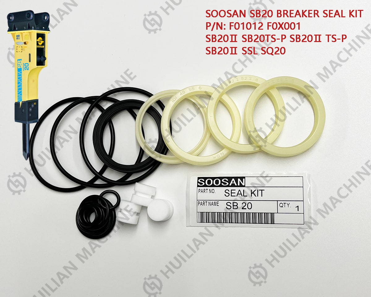 SB20 excavator hydraulic rock hammer oil seal kit