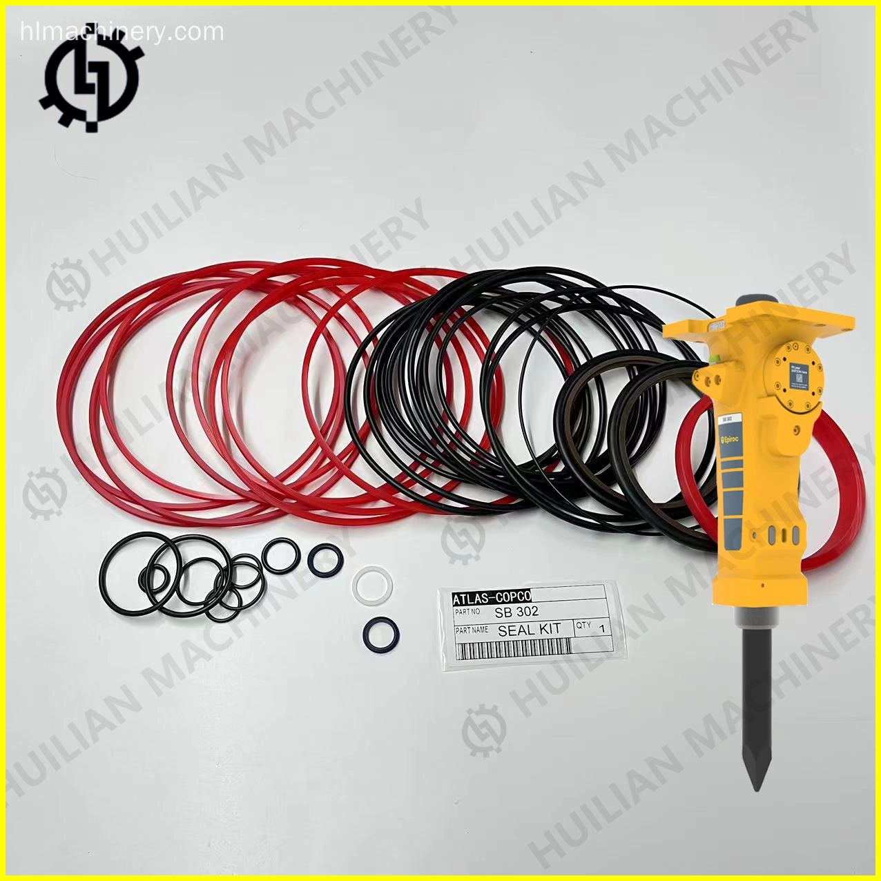 SB302 Breaker Seal Kit Epiroc Atlas Copco