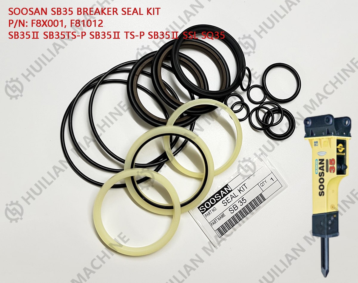 SB35 excavator hydraulic breaker nok oil seal kit