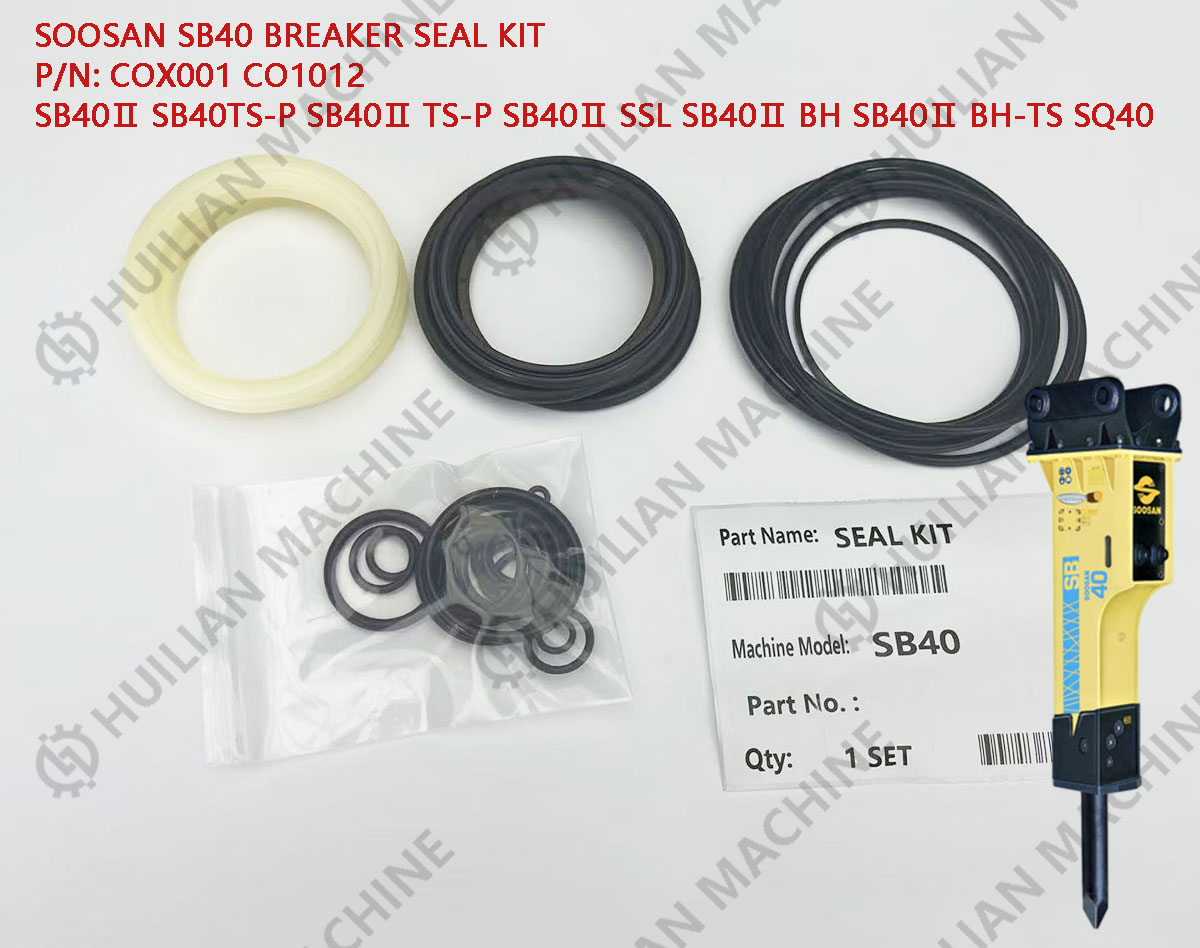 SB40 excavator hydraulic breaker NOK seal kit