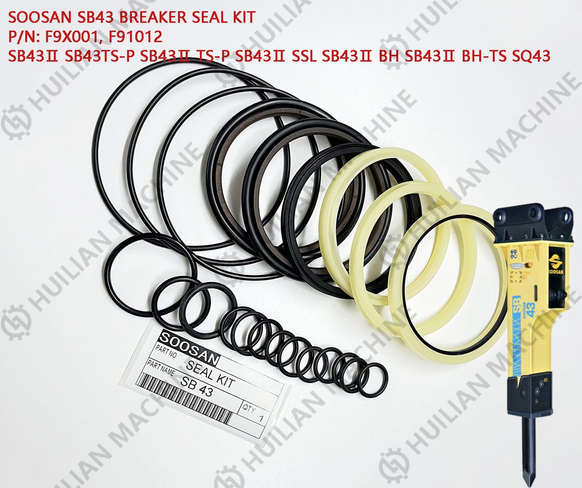 SB43 excavator hydraulic rock breaker seal kit
