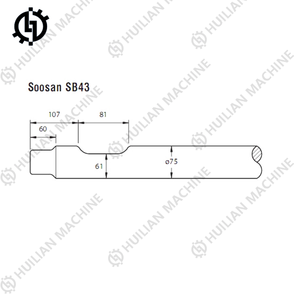 SB43 chisel size SB43 chisel size