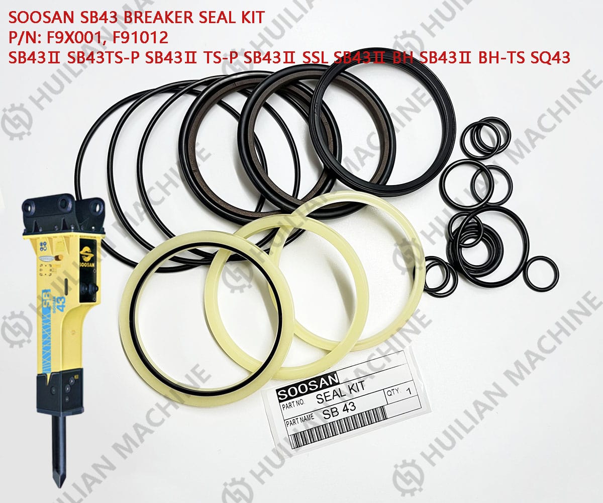 SB43 excavator hydraulic breaker hammer nok oil seal kit