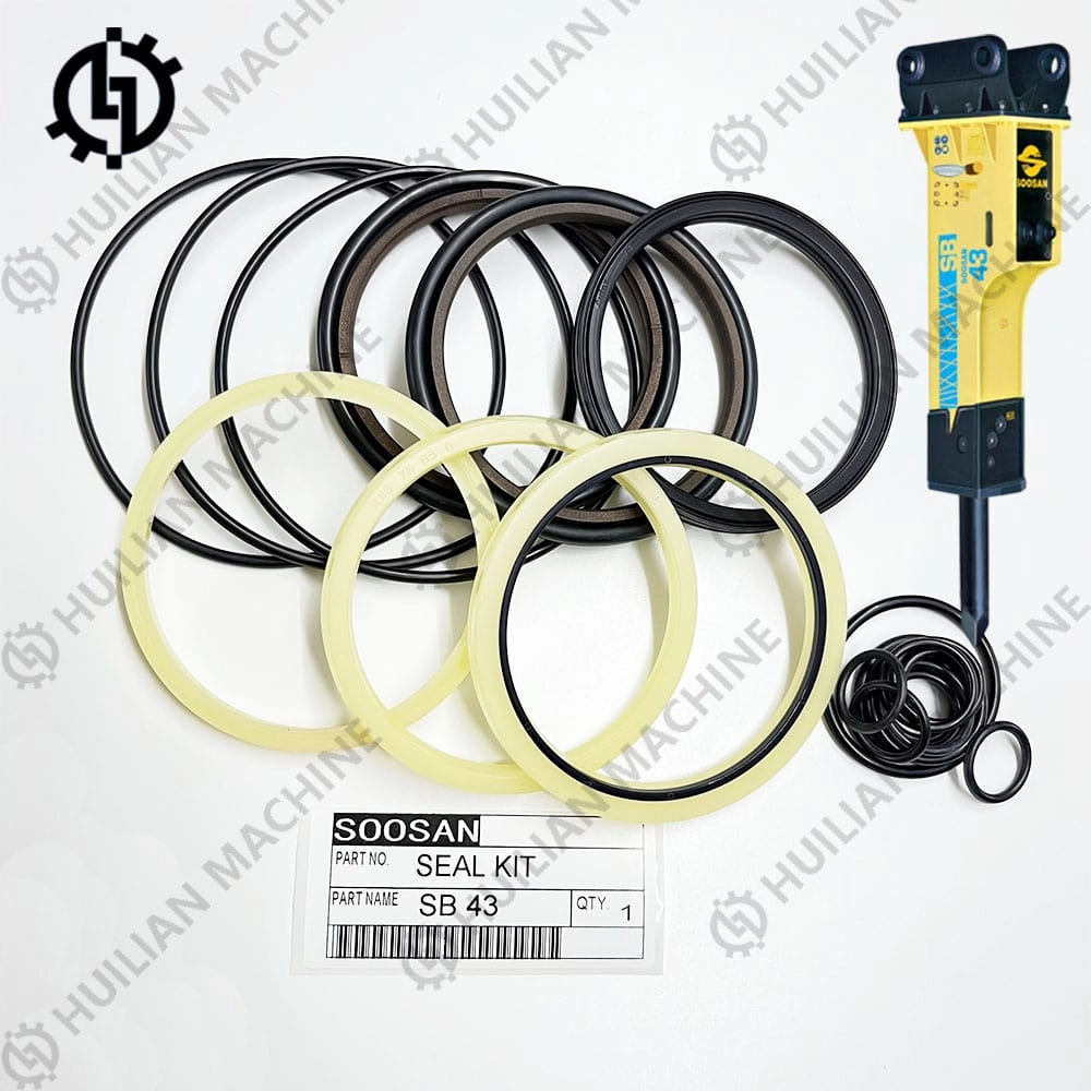SB43-nok-seal-kit SB43 excavator hydraulic breaker nok seal kit