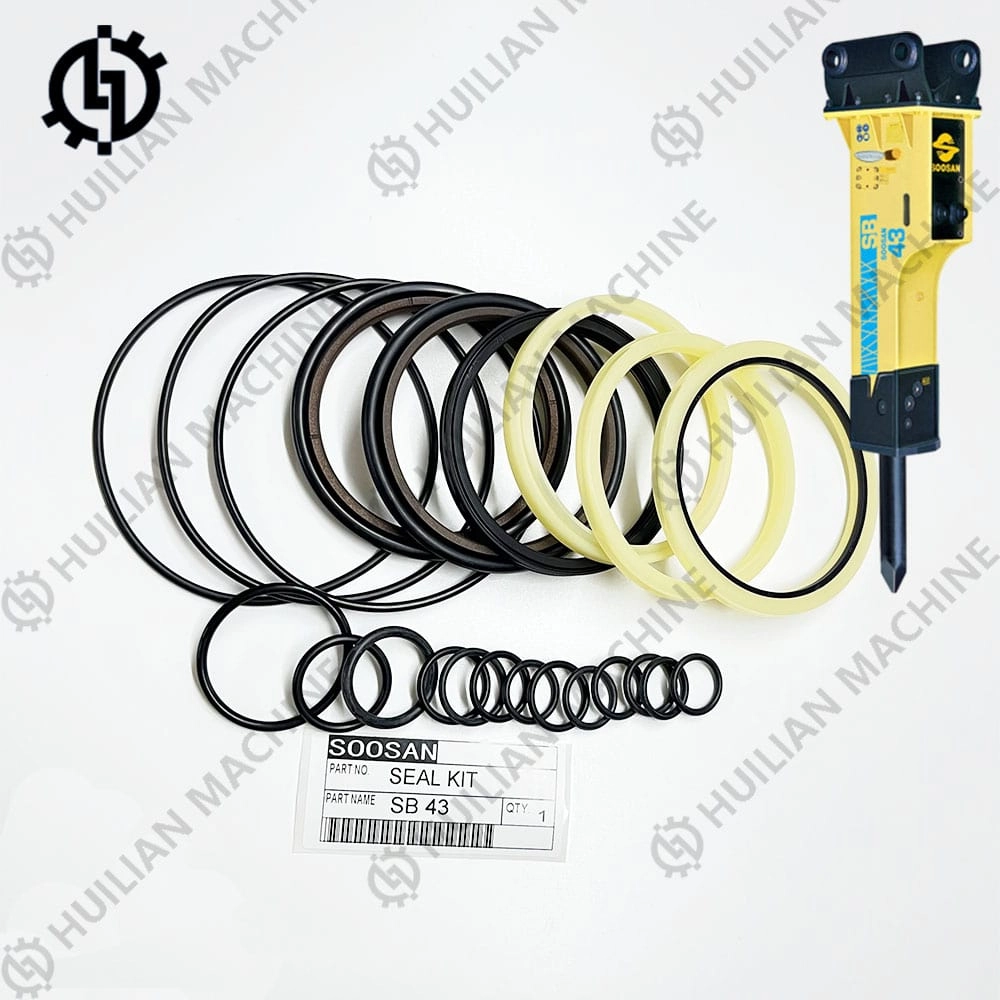 SB43 excavator hydraulic breaker hammer oil seal kit