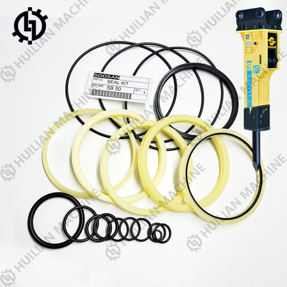 SB50-nok-seal-kit SB50 excavator hydraulic hammer nok seal kit