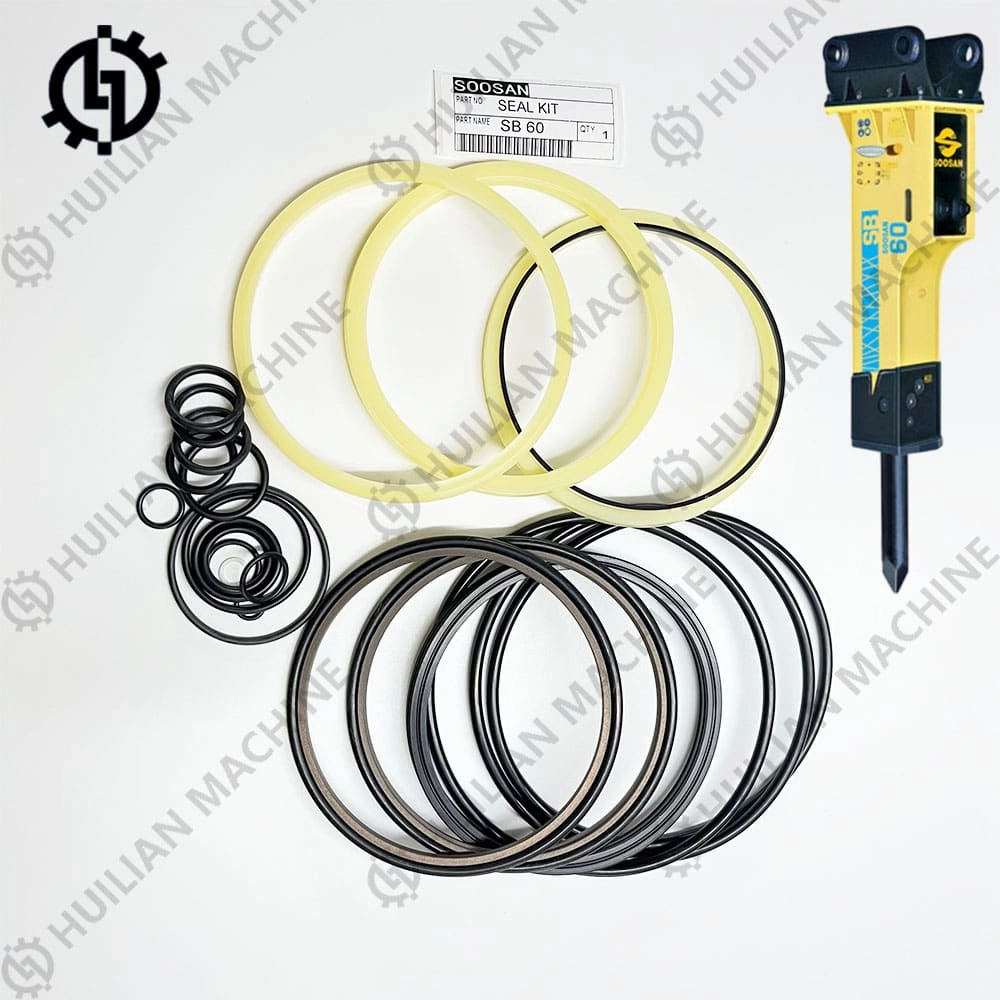 SB60-oil-seal-kit SB60 excavator hydraulic rock breaker oil seal kit